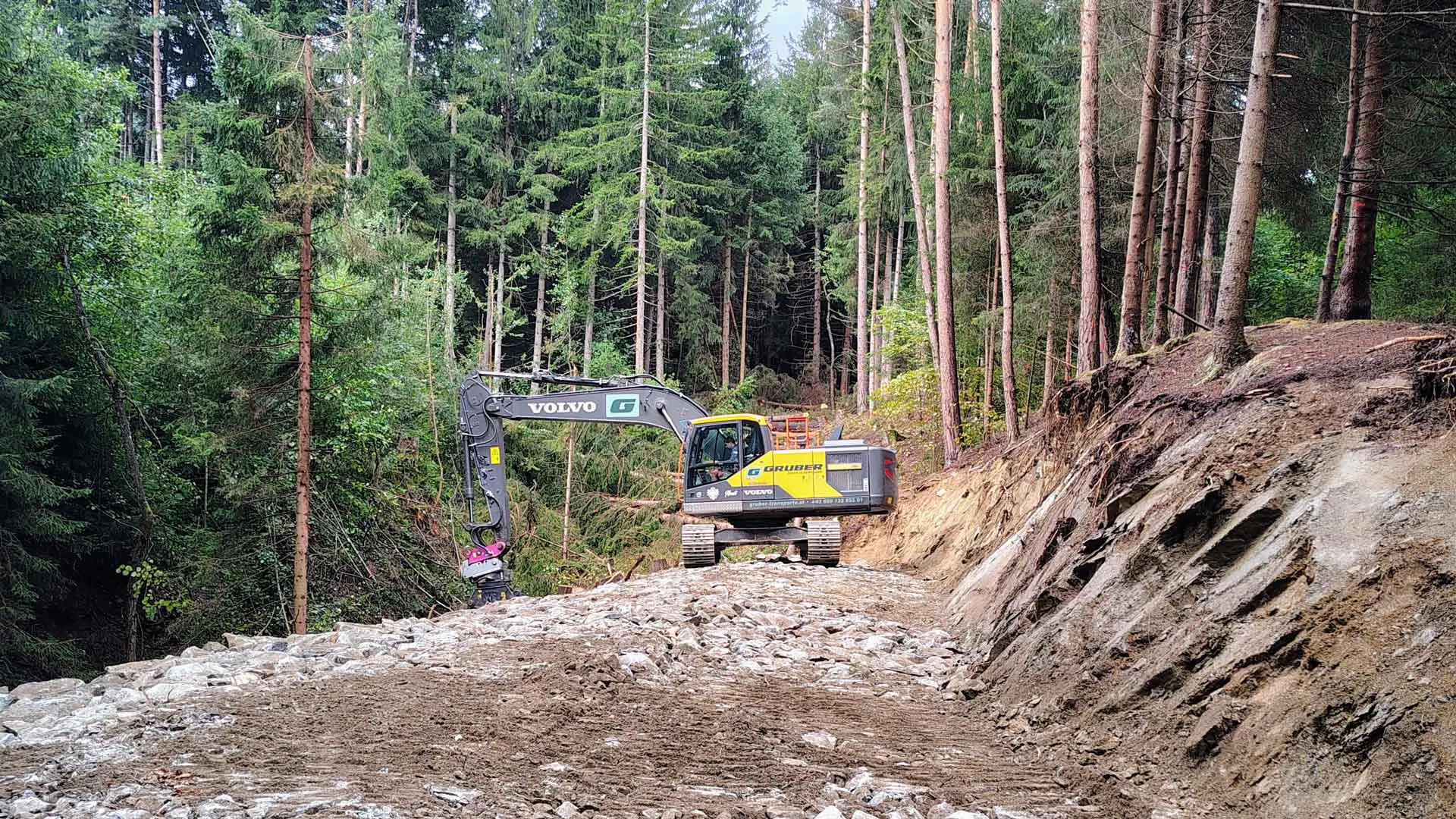 Neue Forststraße „Unterer Lufnerweg“