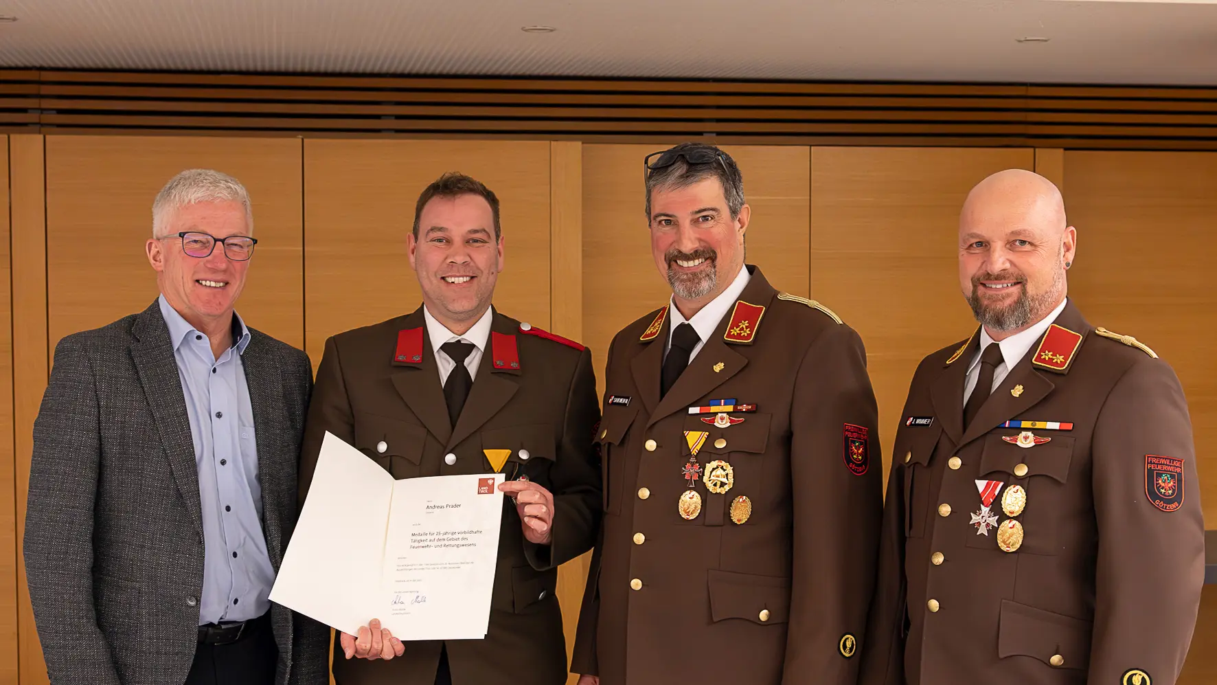 Feuerwehr Götzens Jahreshauptversammlung